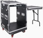 Sound Town Heavy-Duty 1/2" Plywood 14U PA DJ Rack/Road ATA Case by SOUNDTOWN