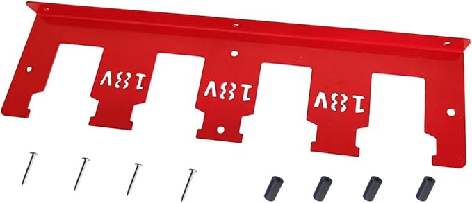 Metal Battery Holder Organizer Mount Fit - Image 2