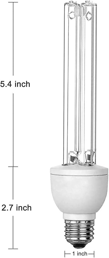 BAIMNOCM 4 Pack 25 Watt UV Light Bulb - Image 9