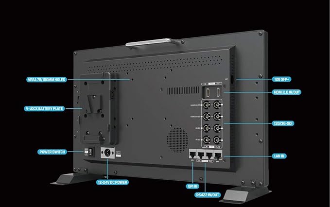 LILLIPUT 17.3" Q17 FHD PRO SDI Filmmaking Monitor 3D Lut HDR - Image 5