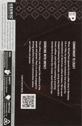 Peet's Coffee House K Cup Coffee Pods - Image 5