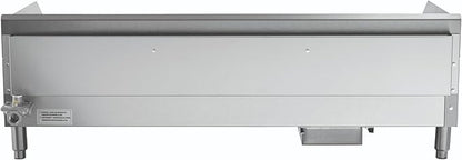 Kratos 48" Wide Commercial Countertop Griddle, Gas Hot Plate - Image 4
