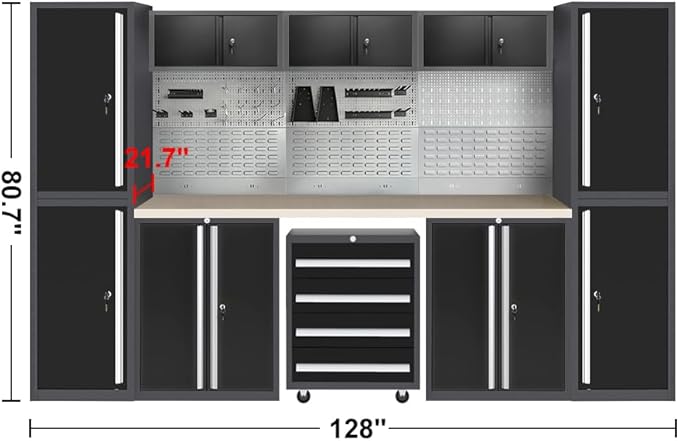 JZD Garage Storage Systems Cabinets - Image 2