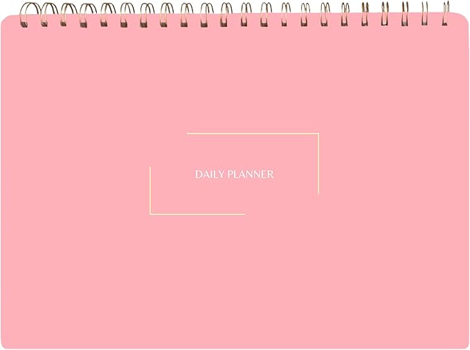 Undated Daily Planner | 8.25” x 11.75” Work To-Do Notebook | ADHD Academic - Image 2