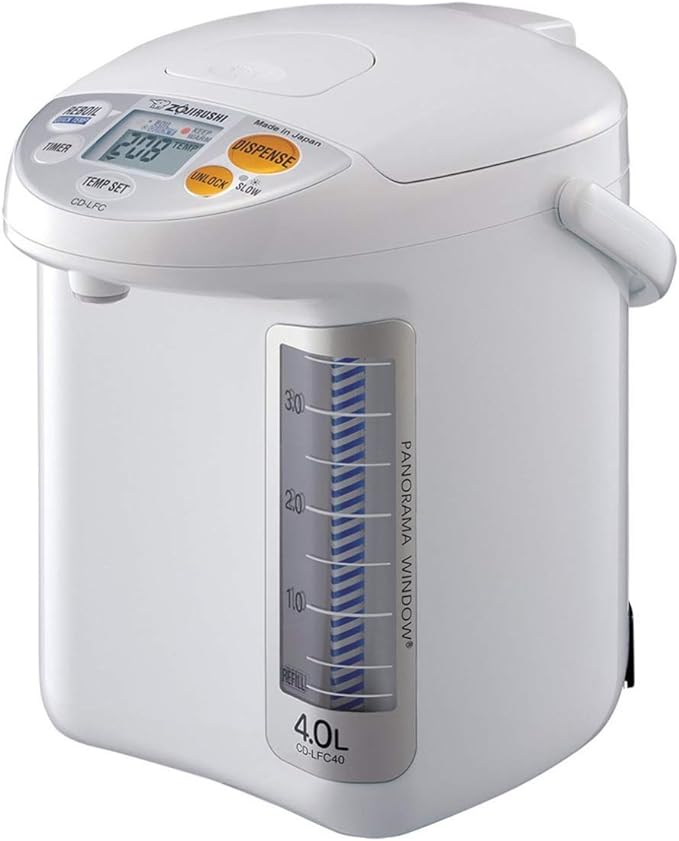 Zojirushi CD-LFC40 Panorama Window Micom Water Boiler and Warmer, 135 oz/4.0 L by Zojirushi