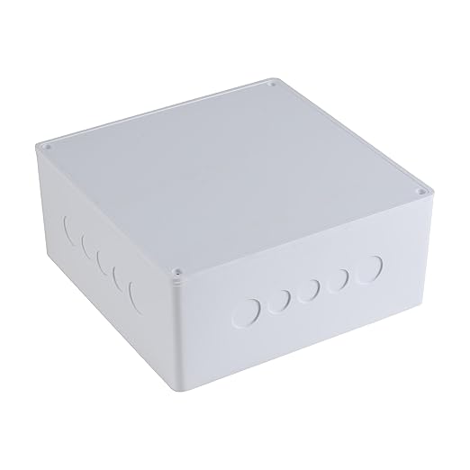 9" x 9" x 4" Junction Box with Pre Molded 3/4" & 1" Punch in Holes Electrical - Image 4