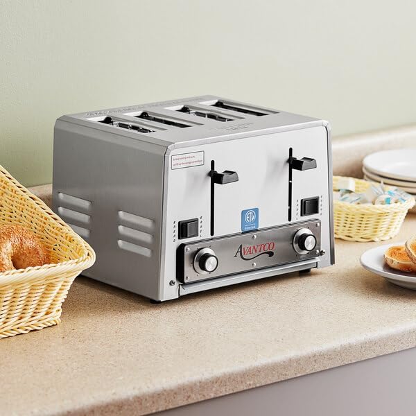 Commercial Pop-Up Toaster, Stainless Steel, Medium-Duty, 2700W - Image 3