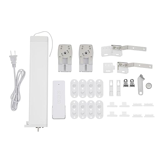 Smart Curtain Motor with Remote, Compatible with Alexa & Google Home App Control
