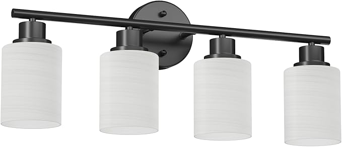 Guliaofo 4-Light Bathroom Light Fixtures, Modern Kitchen Light Fixtures Wall - Image 2
