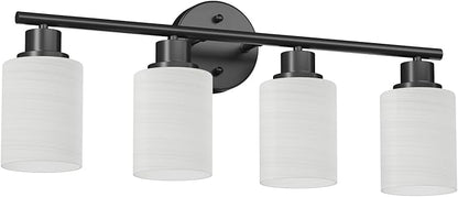Guliaofo 4-Light Bathroom Light Fixtures, Modern Kitchen Light Fixtures Wall - Image 2