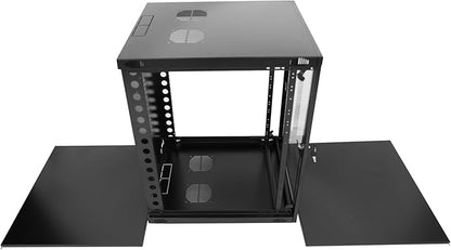 15U Server Cabinet Wall Mount Rack Enclosure - Image 4