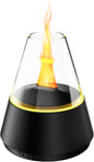 Essential Oil Diffuser, 7 Colors Flame Effect Aroma Humidifier by Exlliy