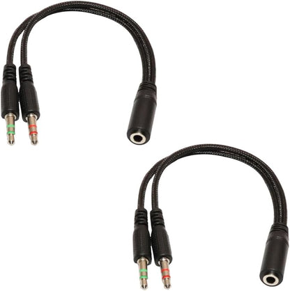 ZJKJHJY 3.5mm Audio Y Splitter Cable, Headphone and Microphone Adapter - Image 4