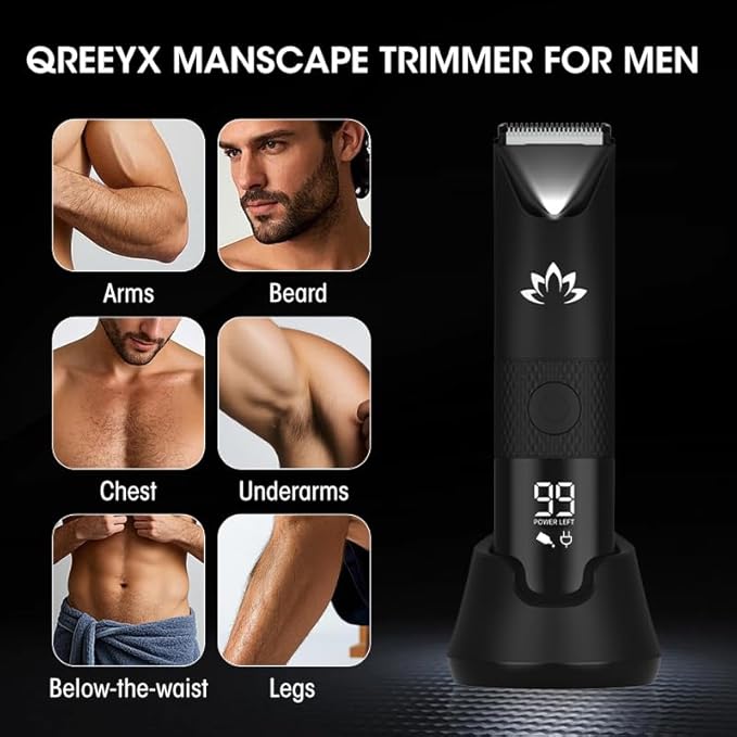 Qreeyx Manscape Trimmer for Men - Image 3