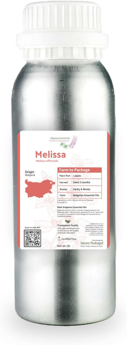 Melissa Essential Oil by NaturePackaged
