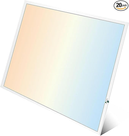 2X2 LED Flat Panel Light Emergency Battery Backup, 40W-3000K/4000K/5000K by LED+ENERGY+PLUS