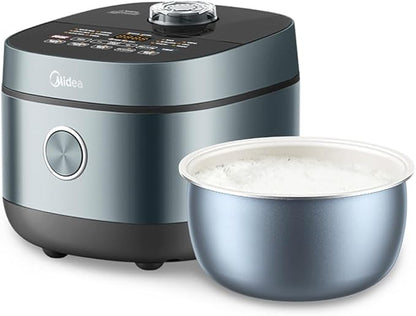 Midea 8 Cups Uncooked Rice Cooker, Non-stick Ceramic Rice Cooker by Makeyourselfathome