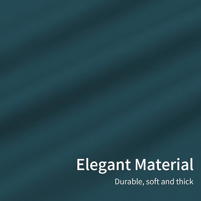 Easy-Going Blackout Curtains for Bedroom, Solid Thermal Insulated Grommet and - Image 6