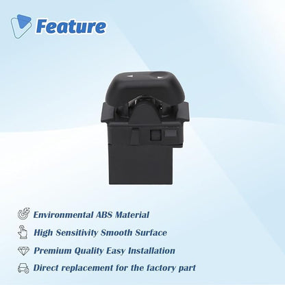 AiYiGu Power Window Control Switch Button Front Rear Passenger Side Compatible - Image 5