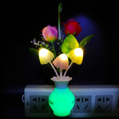 2Pack Plug in LED Night Light w/Auto Dusk to Dawn Sensor, AUSAYE 0.5W Energy - Image 7