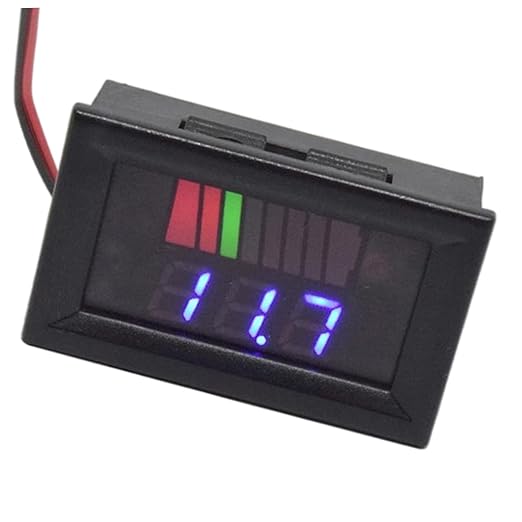 Battery Charge Level Indicator Car Battery Capacity Meter Tester Checker - Image 7