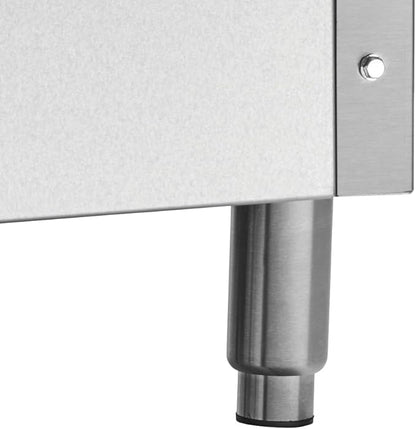 Kratos 48" Wide Commercial Countertop Griddle, Gas Hot Plate - Image 5