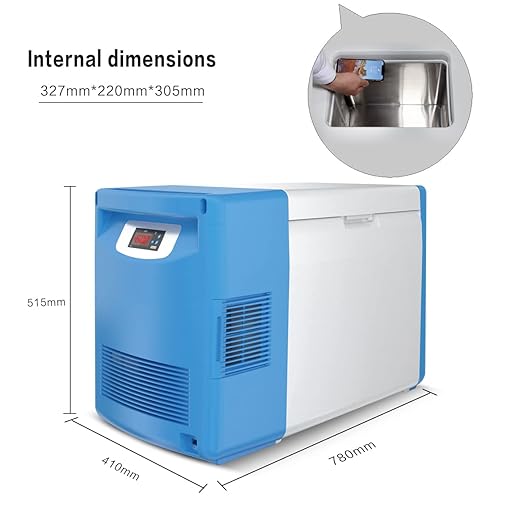 -123 °F Ultra-Low Temperature Freezer 86°C Portable Lab Cryogenic 20L - Image 6