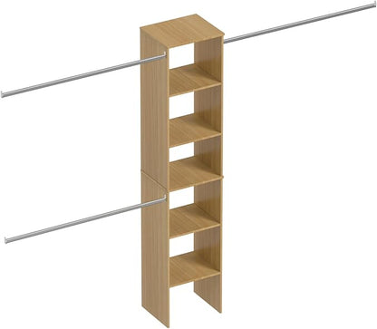 Closet System, Wood Tower Storage - Image 2