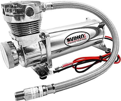 vixen air 12v air suspension kit with 200, side view