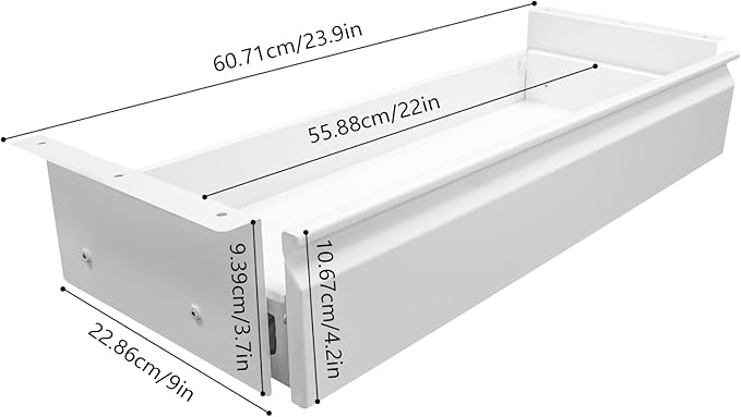 22 inch Sliding Pull-out Under Table Drawer - Image 2