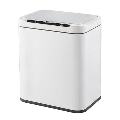 ELPHECO Stainless Steel Office Trash Can Motion Sensor Garbage Can Touchless by ELPHECOUSA