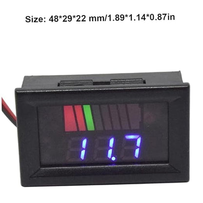 Battery Charge Level Indicator Universal Car Battery Capacity Meter Tester - Image 4