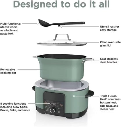 Ninja Foodi PossibleCooker PRO MC1000 8.5Qt Multicooker 8 in 1 Slow Cooker - Image 5