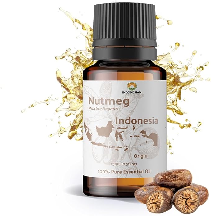 Nutmeg Essential Oil by NaturePackaged