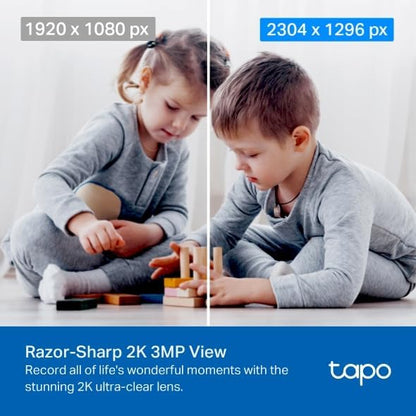 Tapo 2K Pan/Tilt Security Camera - Image 4