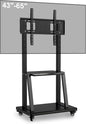 43-65" Height Adjustable Mobile Stand by SmarterWorkEasierLife