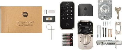 Yale Security Assure Lock 2 Deadbolt, Satin Nickel Keyed Smart Entry Door Lock - Image 9