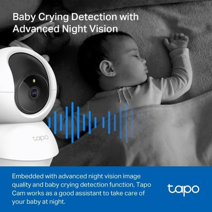 Tapo 2K Pan/Tilt Security Camera - Image 6