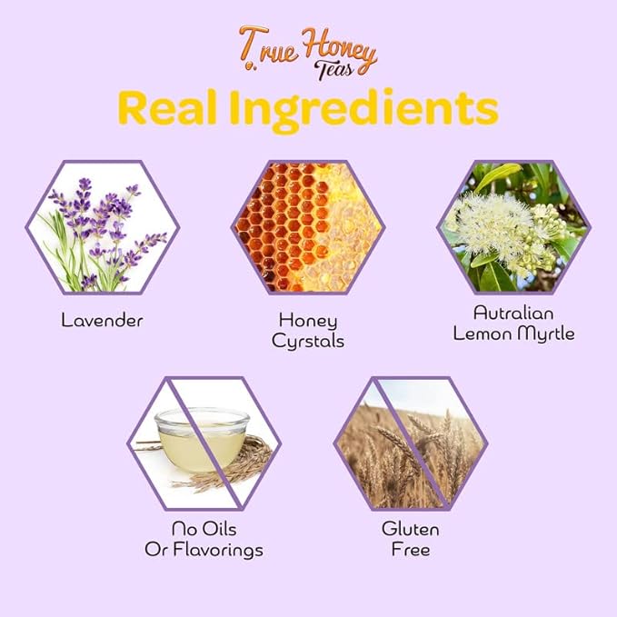 True Honey Lavender Lemonade Tea Bags - Image 4