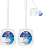 Toilet Brush and Holder Set, by LOLA, 2 Pack, Classic Version, Durable Bristles by LolaProducts