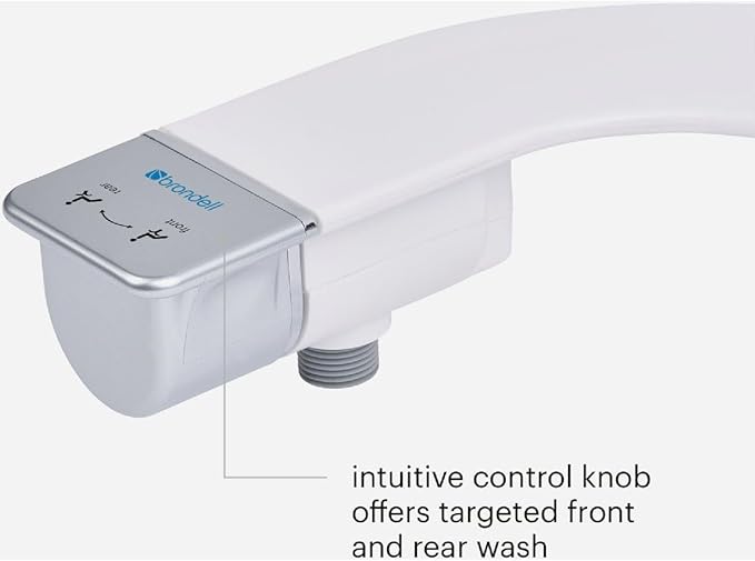 Brondell Bidet Attachment for Toilet SS-250 SimpleSpa Fresh Water Spray - Image 6