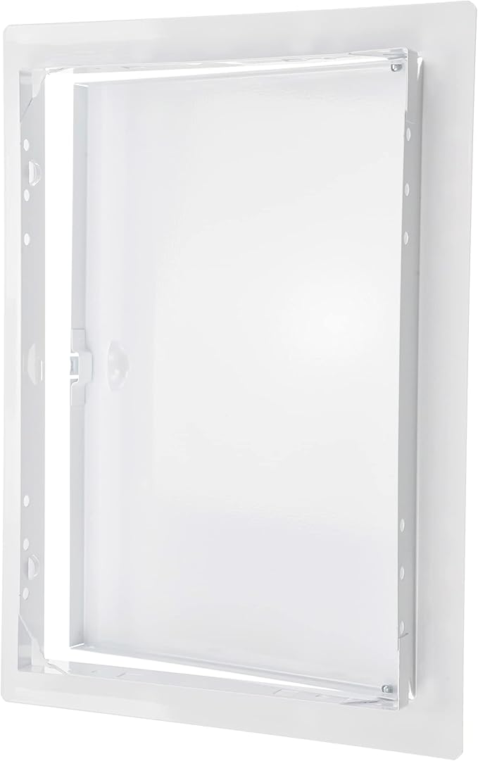 8" x 12" White Metal Access Panel. Service Shaft Door Panel. Plumbing, - Image 5