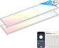 AIKVSXER 2 Pack 1x4 FT LED Flat Panel Light Surface Mount, by AIKVSXER