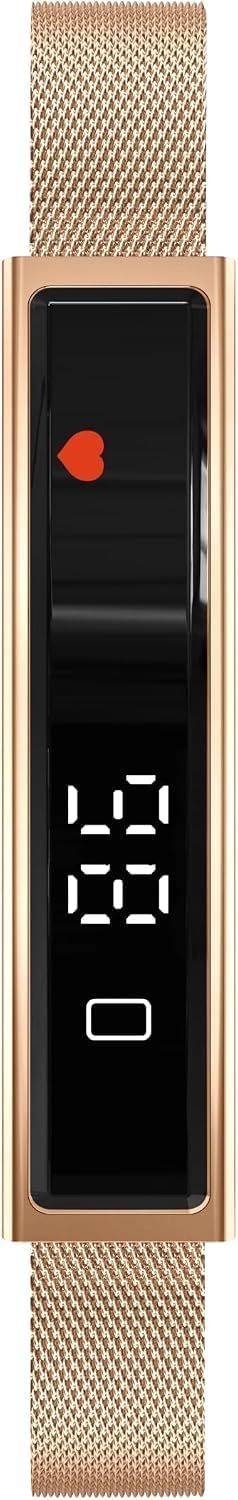 fitness health/calorie tracker with 2 bands, sleep detection, view 12