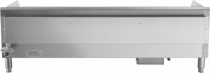 Kratos 48" Wide Commercial Restaurant Gas Countertop Griddle, Thermostatic - Image 4