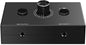 Audio Switcher 3.5mm Audio Selector Splitter Box Mini 2-in-1-Out Audio Sharing by ILIWIWY