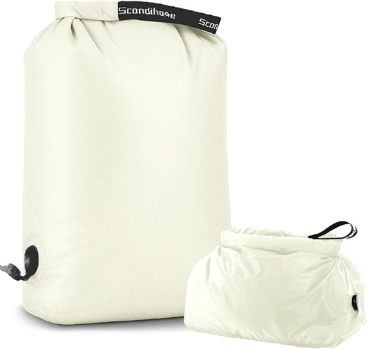 Travel Laundry Bag, Pump Free Vacuum Storage Bag Reusable Compression Dirty by Scandihome