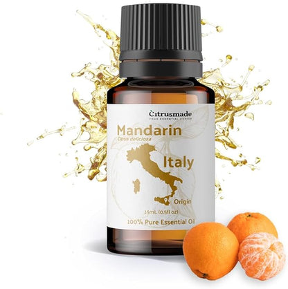 Pure Mandarin Essential Oils by NaturePackaged