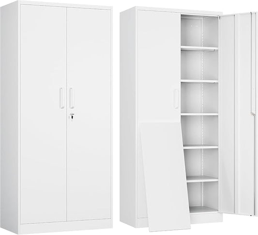 Yizosh Metal Garage Storage Cabinet by Yizosh