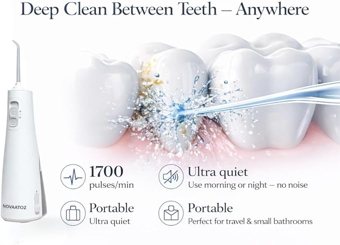 NOVAATOZ HydroAdvance Cordless Water Flosser - Image 2